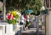 Visitas al cementerio de Los Remedios el Día de Todos los Santos