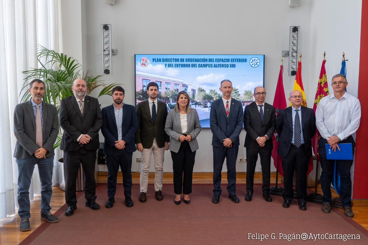La alcaldesa se rene con el rector de la UPCT