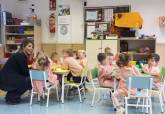 Visita de la alcaldesa a la Escuela Infantil Municipal Virgen de la Caridad