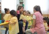 Visita de la alcaldesa a la Escuela Infantil Municipal Virgen de la Caridad