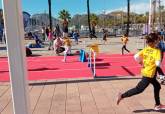 Cartagena juega al 'Atletismo en la Calle' con un sinfín de actividades en el puerto