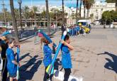 Cartagena juega al 'Atletismo en la Calle' con un sinfín de actividades en el puerto