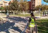 Alumnos de 5 de primaria de los Colegios Azorn y San Flix visitan el Parque de Educacin Vial de Cartagena