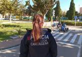 Alumnos de 5 de primaria de los Colegios Azorn y San Flix visitan el Parque de Educacin Vial de Cartagena