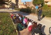 Alumnos de 5 de primaria de los Colegios Azorn y San Flix visitan el Parque de Educacin Vial de Cartagena