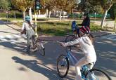 Alumnos de 5 de primaria de los Colegios Azorn y San Flix visitan el Parque de Educacin Vial de Cartagena
