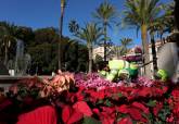 Ornamentaci�n floral Navidad Cartagena, diciembre 2025.