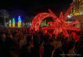 Inauguración del encendido de Navidad en Cartagena