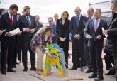 Primera piedra del nuevo Centro de Capacitacin Industrial de la FREMM en Los Camachos