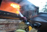 Bomberos de Cartagena participan en el Curso sobre Incendio en Interiores en la ESPAC