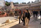 El Teatro Romano avanza hacia su excavación integral en el año que superó los 3 millones de visitantes acumulados