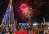 Inauguración recinto navideño en el Puerto