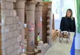 La alcaldesa visita los nacimientos de El Albujón, La Palma, La Aparecida y El Algar dentro de la ruta que fomenta esta costumbre navideña en todo el municipio. Navidad 2025-2026.