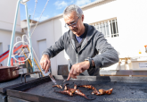 Pulpo en las fiestas de San Antón