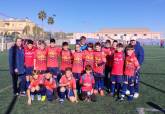 EF San Gin�s 82, AD San Luc�a La Isla y EF La Manga se estrenan como los mejores en el a�o nuevo en infantiles F8