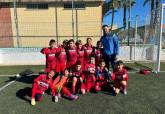 EF San Gin�s 82, AD San Luc�a La Isla y EF La Manga se estrenan como los mejores en el a�o nuevo en infantiles F8