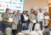 Entrega de diplomas de los cursos del proyecto de empleabilidad de La Huertecica