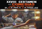 Cartel Certamen de certamen de comedias Pedro Marcos Esparza