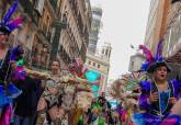 El Carnaval de Cartagena desfila por el centro de Madrid con motivo de FITUR