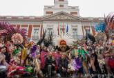 El Carnaval de Cartagena desfila por el centro de Madrid con motivo de FITUR