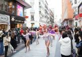 El Carnaval de Cartagena desfila por el centro de Madrid con motivo de FITUR