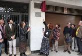 Acto de descubrimiento de placa conmemorativa en honor a Josefina Soria en la Muralla del Mar