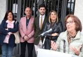 Acto de descubrimiento de placa conmemorativa en honor a Josefina Soria en la Muralla del Mar