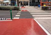 Nuevo tramo de carril bici entre Espacio Algameca y Calle Real
