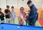 El Programa ADE y Club Billar Cartagena inician campa�a de acercamiento a este deporte con centros educativos de secundaria