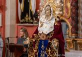 La Virgen del Primer Dolor regresa a Cartagena con imagen renovada tras su paso por el Centro Regional de Restauraci�n
