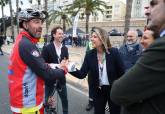 Salida a la 46� Vuelta Ciclista a la Regi�n de Murcia desde elPuerto de Cartagena