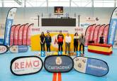 La cartagenera Mar�a �ngeles Maci�n, campeona de Espa�a de remo indoor