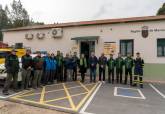 Inauguración de la nueva base de la Brigada Forestal de la Comunidad Autónoma
