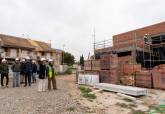 Visita a las obras de la escuela infantil del Parque de la Rosa
