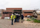 Visita a las obras de la escuela infantil del Parque de la Rosa