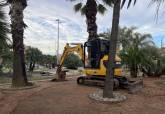 El Ayuntamiento de Cartagena renueva el Palmetum de Ronda de Ferrol para mejorar su conservaci�n y valor paisaj�stico