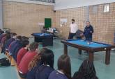 El Programa ADE acerca el billar, el tenis de mesa y el deporte híbrido a los colegios Hispania y Vicente Ros