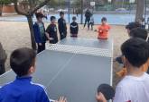 El Programa ADE acerca el billar, el tenis de mesa y el deporte h�brido a los colegios Hispania y Vicente Ros