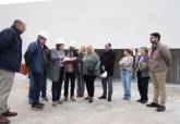 Visita a las obras del local social de La Aparecida