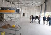 Visita a las obras del local social de La Aparecida