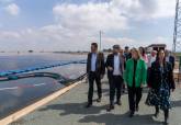 Cartagena estrena la planta fotovoltaica flotante m�s grande de Espa�a para regad�o
