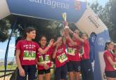 Casi mil escolares participan en el Cross Escolar Alev�n y Benjam�n de Cartagena