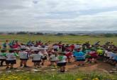 Casi mil escolares participan en el Cross Escolar Alev�n y Benjam�n de Cartagena