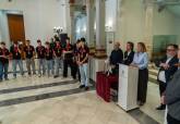 Recepci�n en le Palacio Consistorial del equipo juvenil del Jimbee tras ganar la Copa de Espa�a