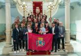 Recepci�n en le Palacio Consistorial del equipo juvenil del Jimbee tras ganar la Copa de Espa�a