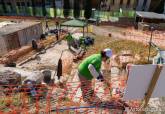 El programa de empleo de la ADLE impulsa la recuperaci�n del Barrio del Foro Romano