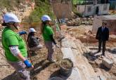 El programa de empleo de la ADLE impulsa la recuperaci�n del Barrio del Foro Romano