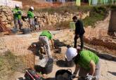 El programa de empleo de la ADLE impulsa la recuperaci�n del Barrio del Foro Romano