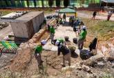 El programa de empleo de la ADLE impulsa la recuperaci�n del Barrio del Foro Romano