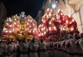 La Reina Do�a Sof�a visita al Jes�s Nazareno en La Pescader�a en la noche marraja del Encuentro. Procesi�n Semana Santa Cartagena 2026.